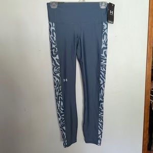 Under Armour heatgear block ankle leggings NWT small